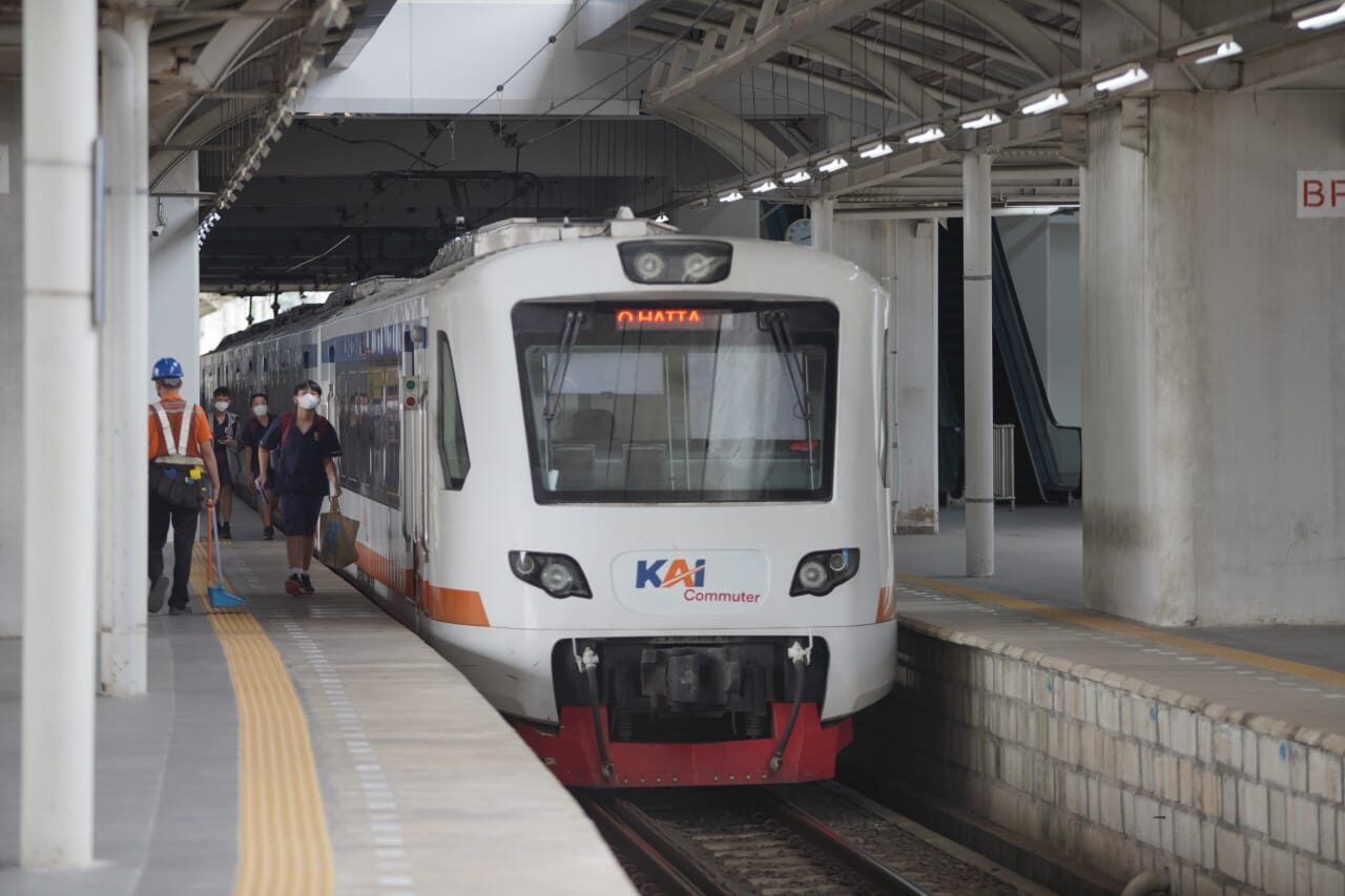 Tarif Sub-Class Commuter Line Basoetta Mudahkan Pemudik yang Akan Menuju Bandara Soetta