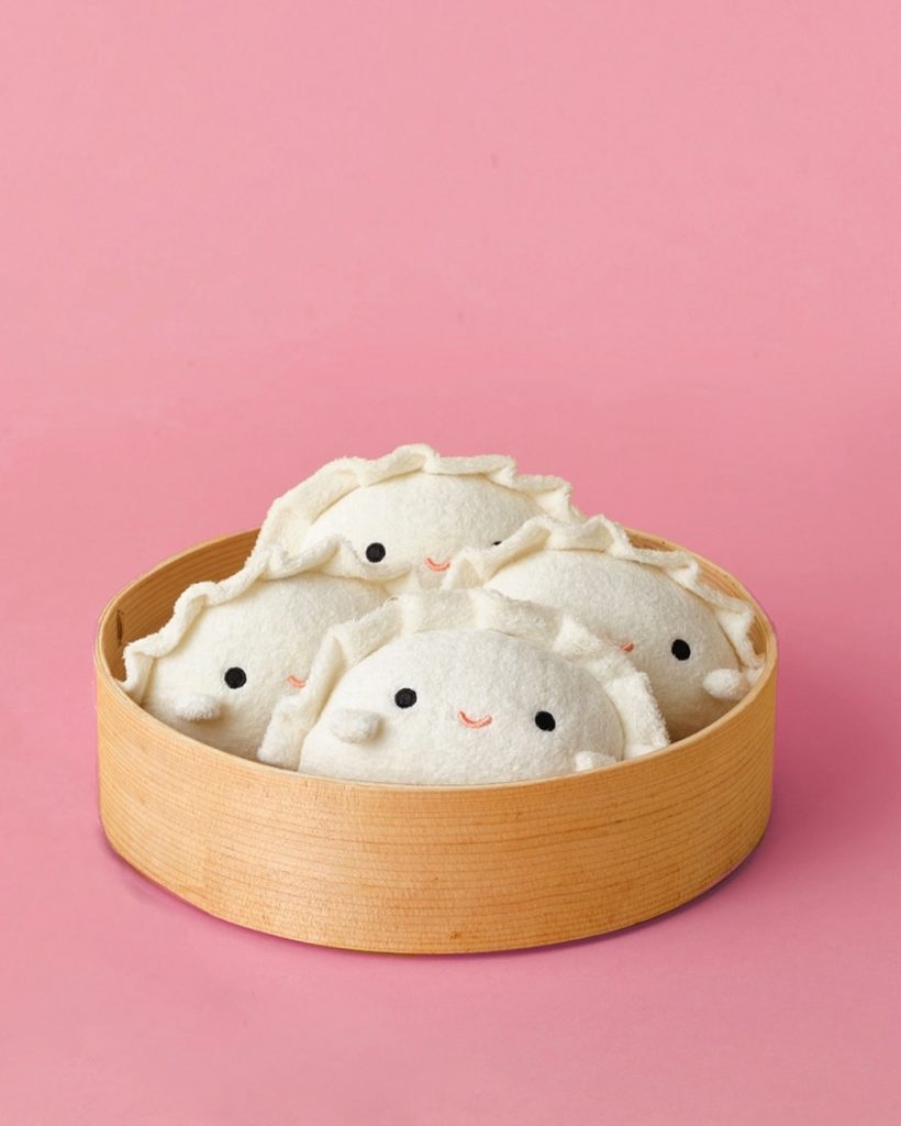 boneka dumpling plush noodolls viral - sumber foto Istimewa