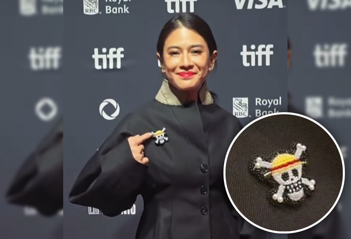 Dian Sastrowardoyo Pamer Pin ONE PIECE Saat Premiere The Fox King di TIFF