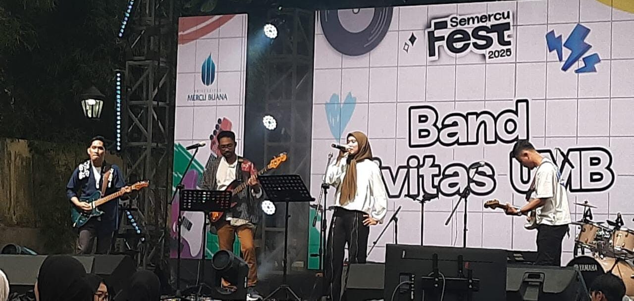 "Semercu Fest 2025": Panggung Kreativitas Mahasiswa Menuju 40 Tahun Inovasi Universitas Mercu Buana