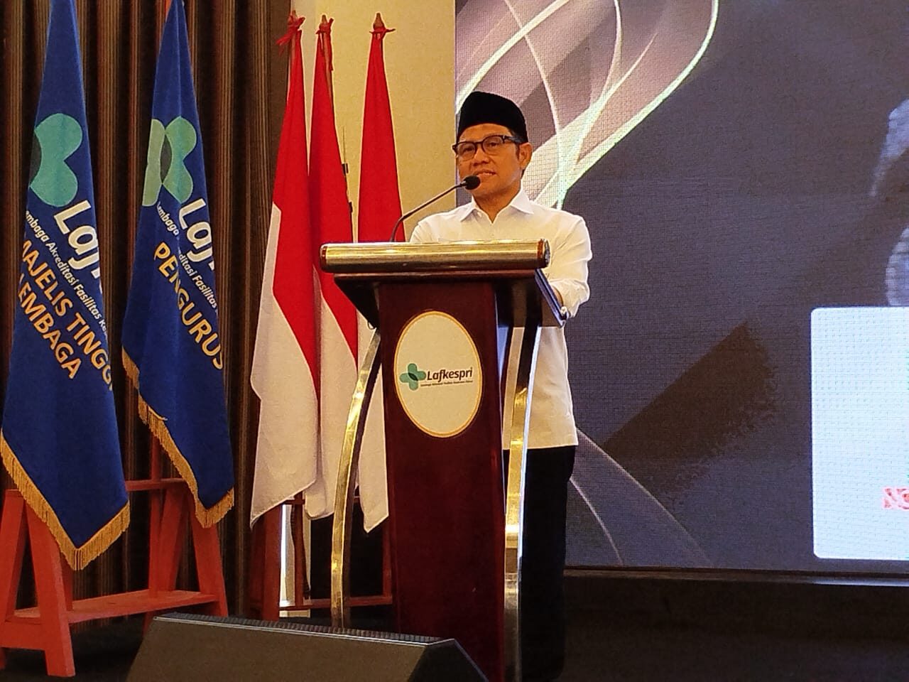 Buka Rakernas II Lafkespri, Cak Imin Soroti Peran Vital Faskes Primer dalam Pemberdayaan Masyarakat