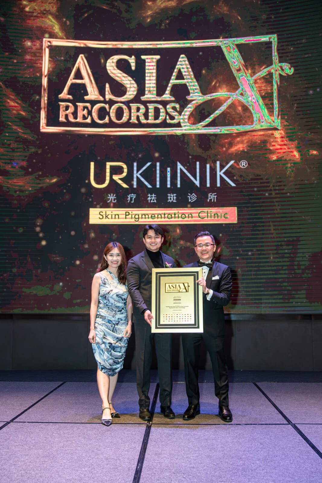 UR Klinik Raih Asia Record 2025 Berkat Teknologi Goldius-Glam untuk Pigmentasi Kulit
