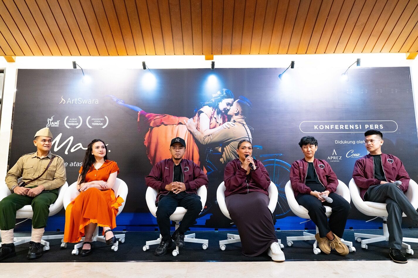 Konferensi pers musikal Mar yang bakal digelar pada 15–17 Mei 2026 di Ciputra Artpreneur, Jakarta. (Foto: Dok. ArtSwara)