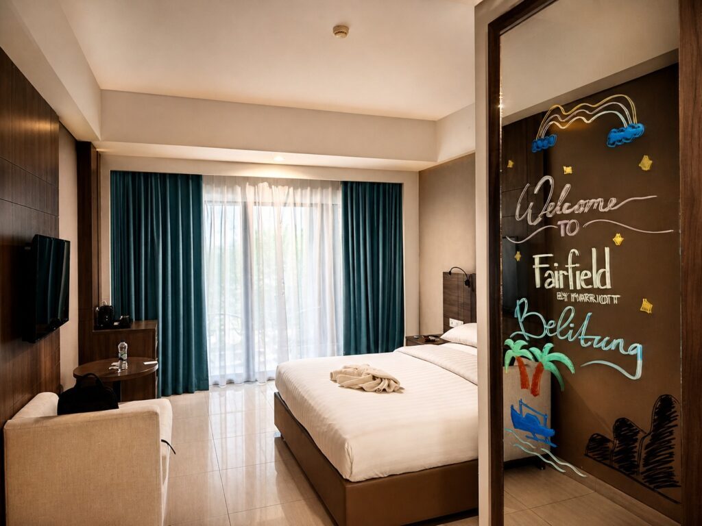 Kamar di Fairfield by Marriott Belitung - sumber foto Urbanvibes/Adi