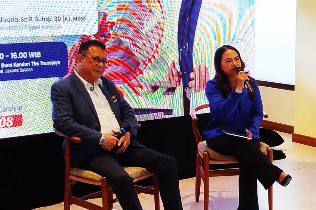 Dr. dr. Errawan Wiradisuria, Sp.B, Subsp. BD(K), M.Kes, Spesialis Bedah Subspesialis Bedah Digestif Konsultan di acara Media Gathering bertajuk “Mengenal Bedah Bariatrik–Metabolik untuk Obesitas” yang digelar RS Premier Bintaro di Jakarta, Rabu (20/5/2026). (Foto: Urbanvibes/R Indriani)