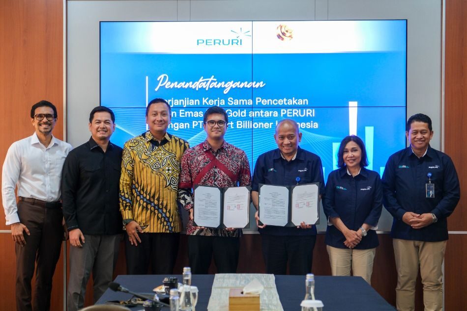 PT SBI Gandeng PERURI Cetak Koin Emas Fisik yang Lebih Aman dan Terpercaya