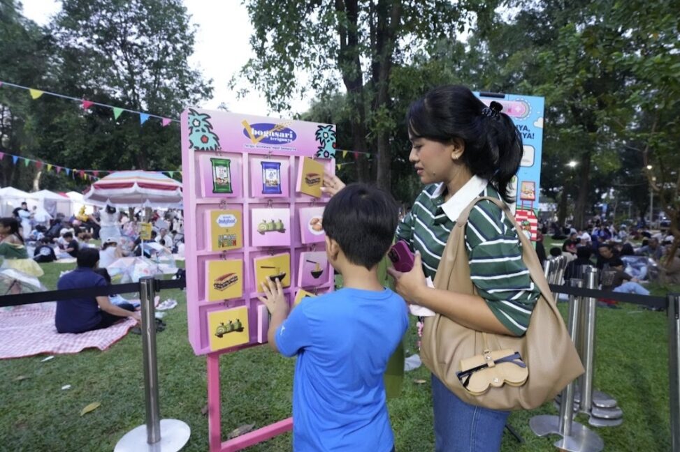 Keseruan Rumah Indofood di Semasa Piknik 2026 menghadirkan pengalaman kuliner dan games penuh kehangatan. (Foto: Dok. Indofood)