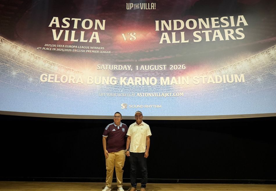 Aston Villa Pre-Season Tour Indonesia 2026 Resmi Digelar, Hadapi Indonesia All Stars di GBK