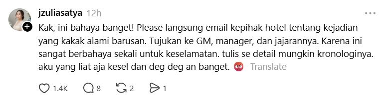 Unggahan di Threads - sumber foto Threads/lidyarrahman