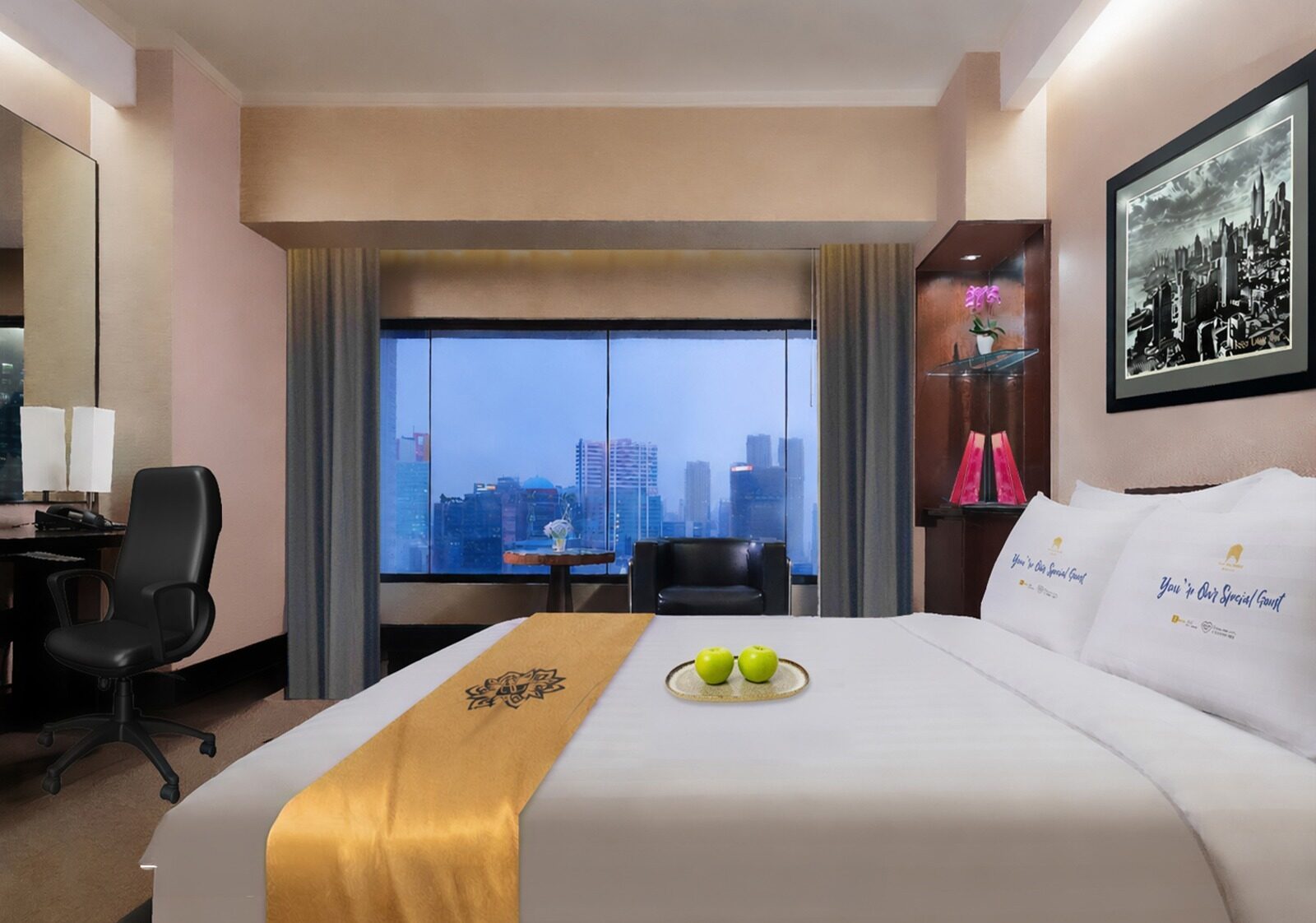 Suasana nyaman di Manhattan Hotel Jakarta cocok buat short staycation: bangun tanpa buru-buru, sarapan, rebahan, berenang, lalu menikmati waktu tanpa harus mengejar itinerary. (Foto: Dok. Mahattan Hotel Jakarta)